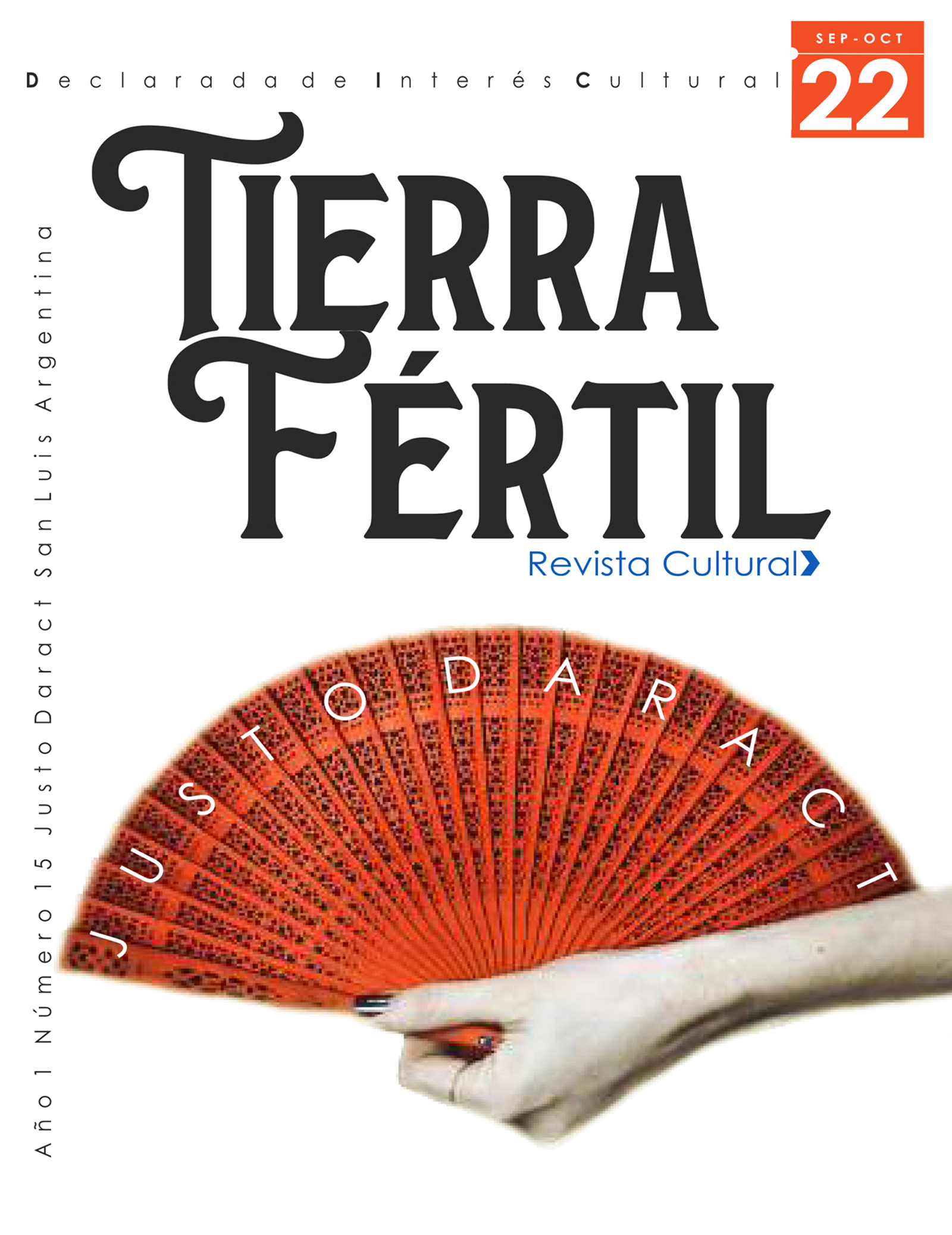 Portada Septiembre–Octubre 2022 — Revista Tierra Fértil